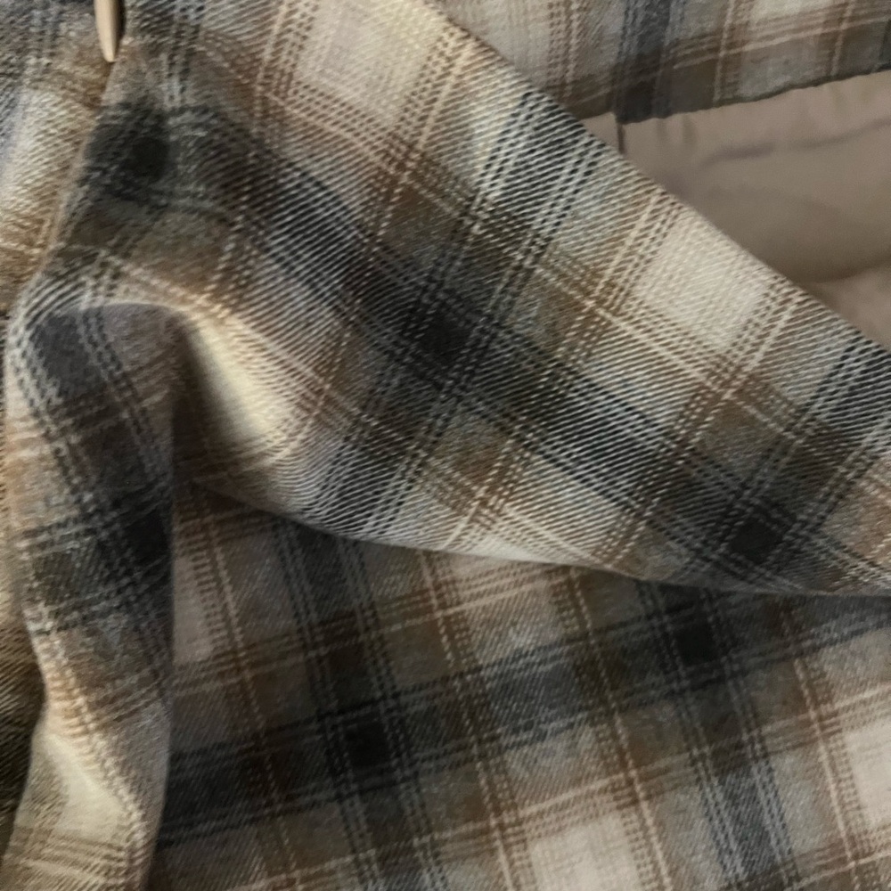 3/$15 Sale Old Navy Plaid Mini Skirt - Brown and Gray